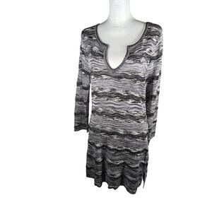 White house black market SZ L  dressSee measurements in photos Silver EUC
